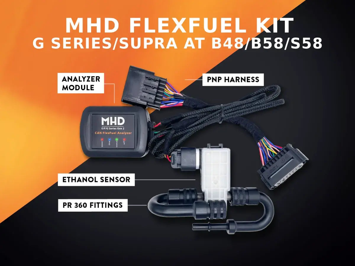 MHD FlexFuel kit for BMW G Series and Toyota Supra automatic transmission